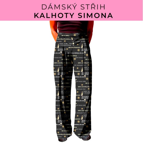 Dámský střih - kalhoty Simona