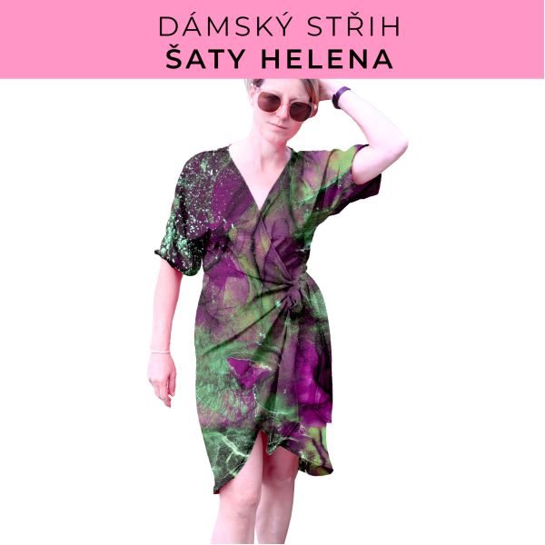 Dámský střih na šaty  Helena