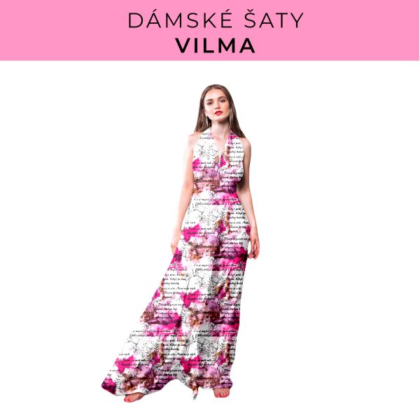 DÁMSKÝ střih - šaty Vilma