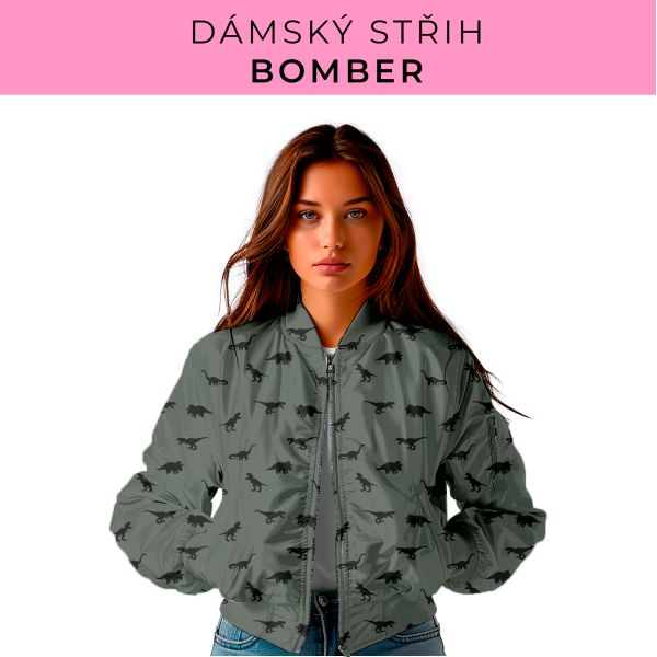 DÁMSKÝ střih - Bomber