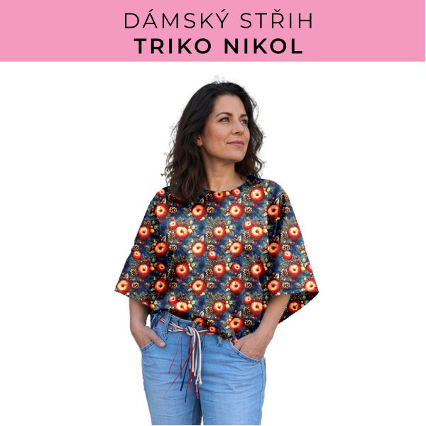 Dámský střih -  triko Nikol