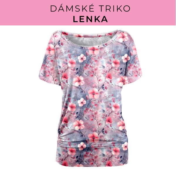 DÁMSKÝ střih - Triko Lenka