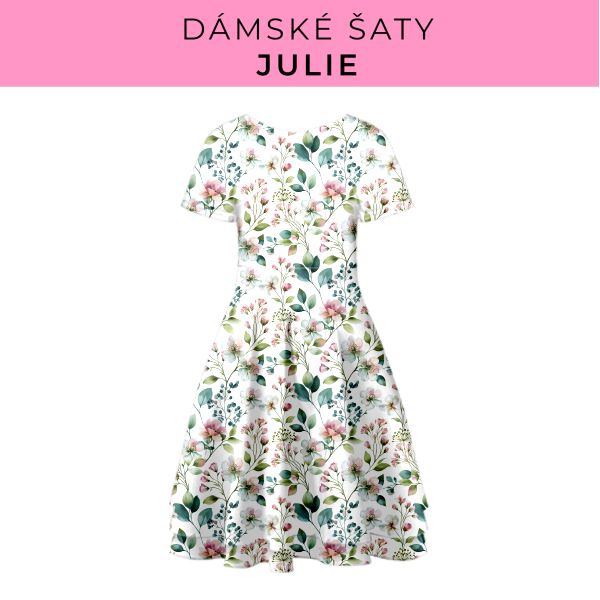 DÁMSKÝ střih - šaty julie