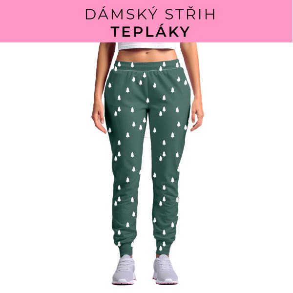 DÁMSKÝ střih - tepláky