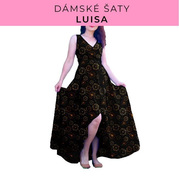 DÁMSKÝ střih - šaty Luisa