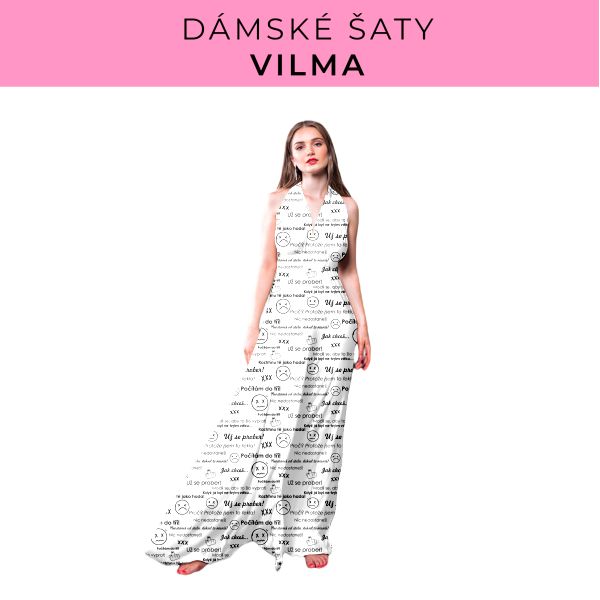 DÁMSKÝ střih - šaty Vilma