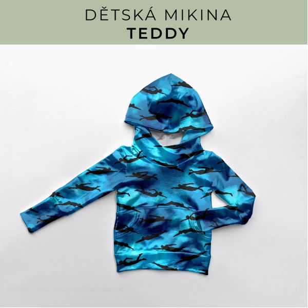 DĚTSKÝ střih - Mikina Teddy