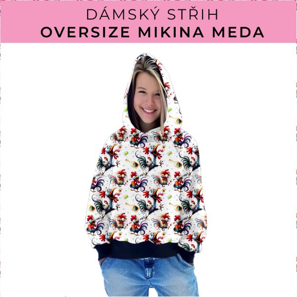 Dámský střih - mikina Meda