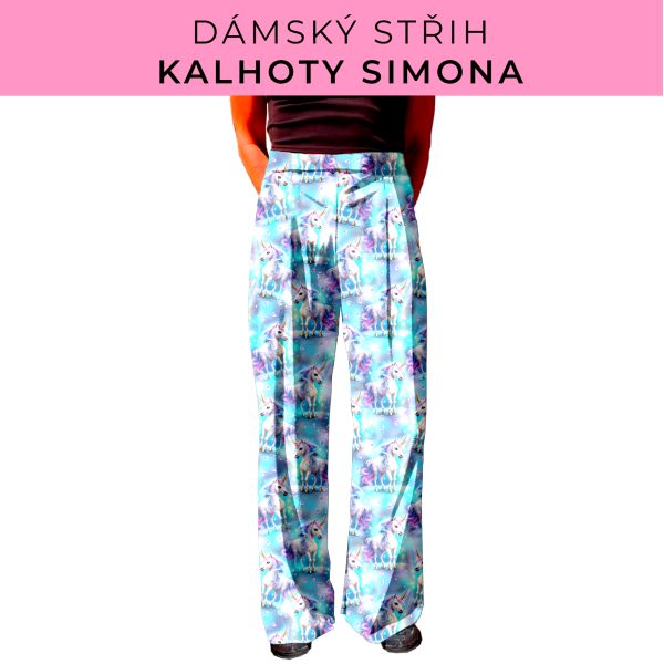 Dámský střih - kalhoty Simona