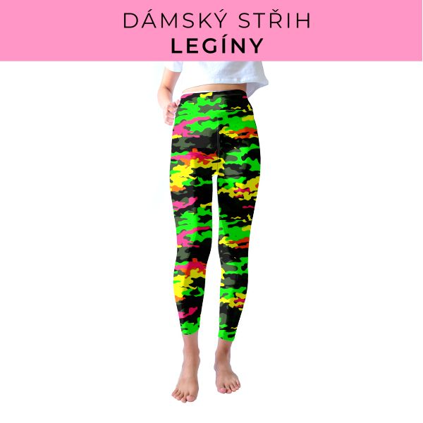 DÁMSKÝ střih - legíny SPORT - SLIM FIT