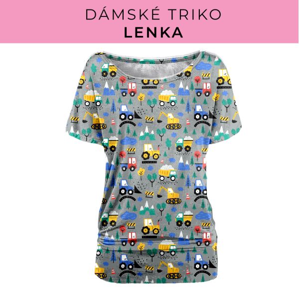 DÁMSKÝ střih - Triko Lenka