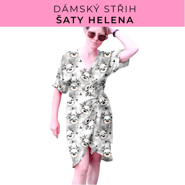 Dámský střih na šaty  Helena