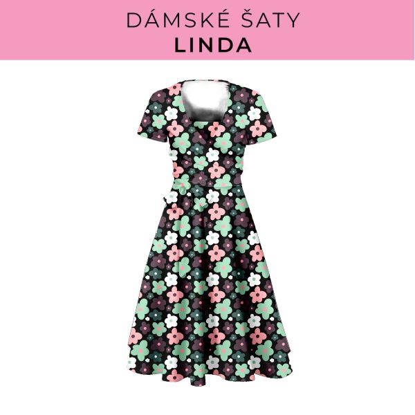 DÁMSKÝ střih - šaty Linda