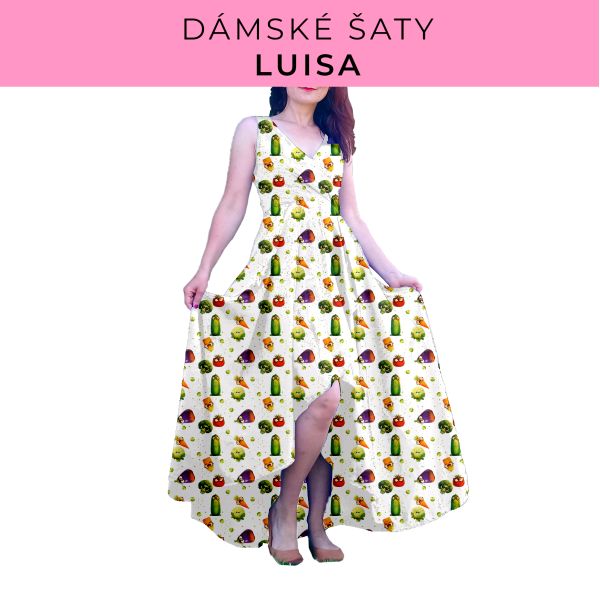DÁMSKÝ střih - šaty Luisa