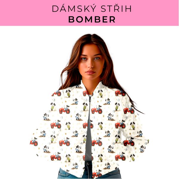 DÁMSKÝ střih - Bomber
