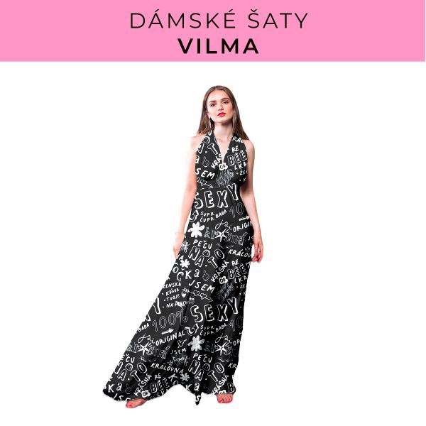 DÁMSKÝ střih - šaty Vilma