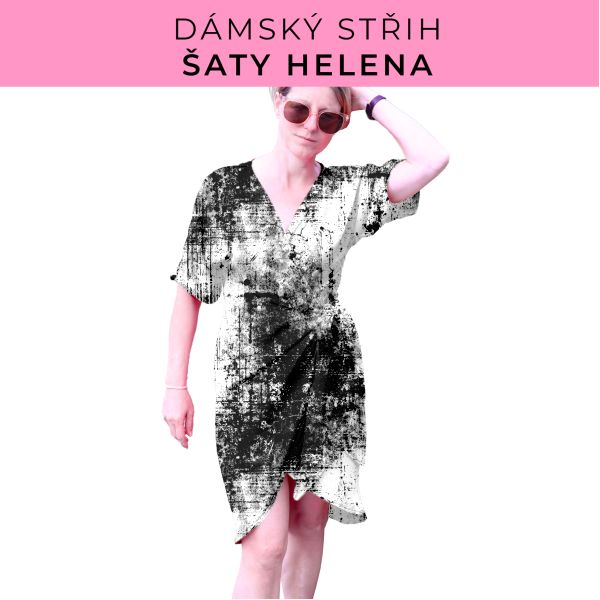 Dámský střih na šaty  Helena