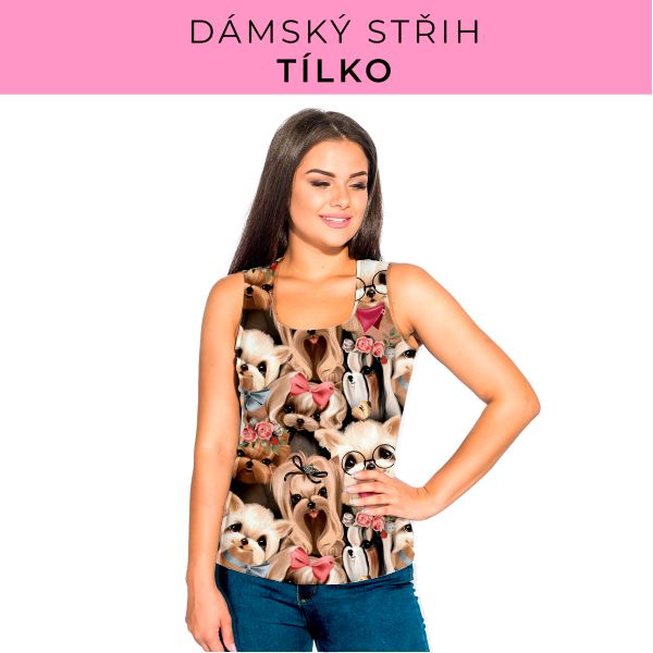 DÁMSKÝ střih - Tílko a kalhoty 