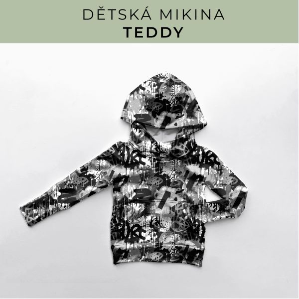 DĚTSKÝ střih - Mikina Teddy