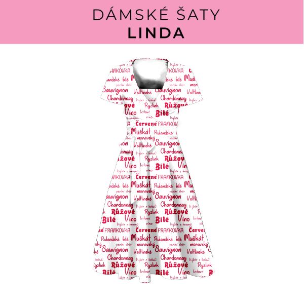 DÁMSKÝ střih - šaty Linda