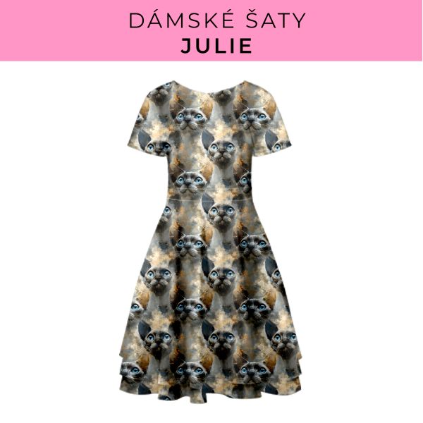 DÁMSKÝ střih - šaty julie