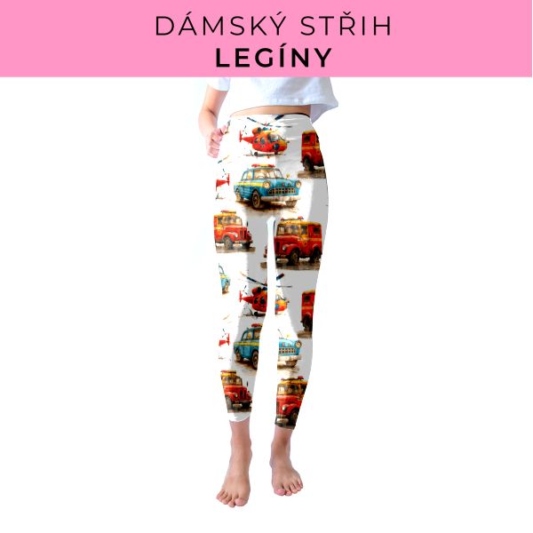 DÁMSKÝ střih - legíny SPORT - SLIM FIT