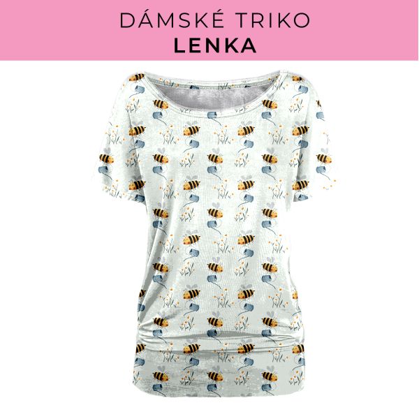 DÁMSKÝ střih - Triko Lenka