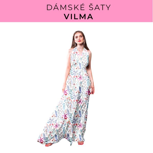 DÁMSKÝ střih - šaty Vilma