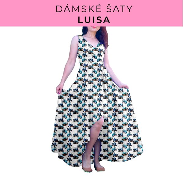 DÁMSKÝ střih - šaty Luisa