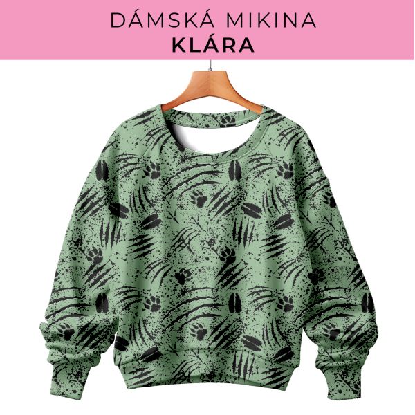 DÁMSKÝ střih - mikina Klára