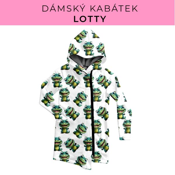 DÁMSKÝ střih - Kabátek Lotty