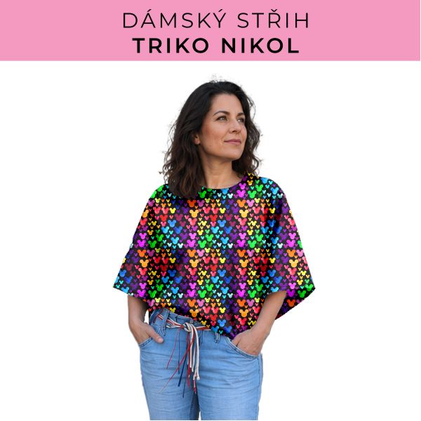Dámský střih -  triko Nikol