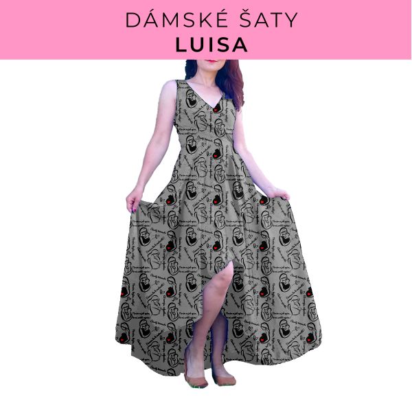 DÁMSKÝ střih - šaty Luisa