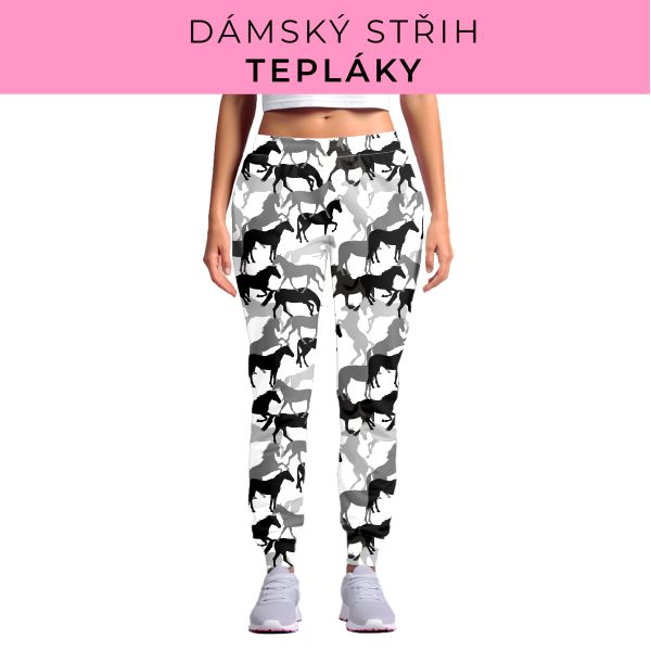 DÁMSKÝ střih - tepláky