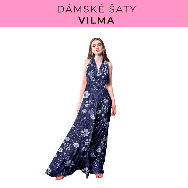 DÁMSKÝ střih - šaty Vilma