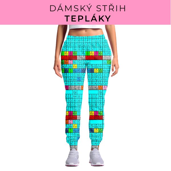 DÁMSKÝ střih - tepláky