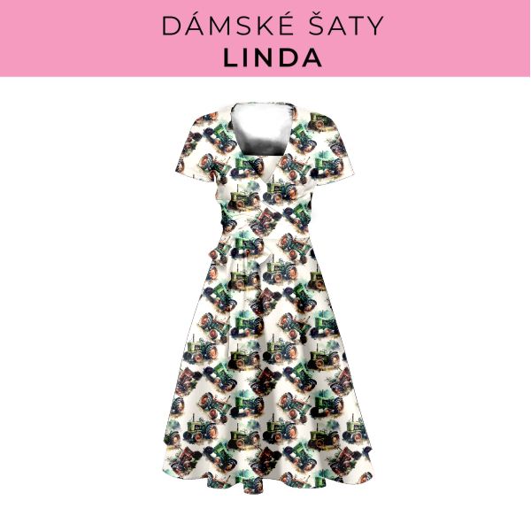 DÁMSKÝ střih - šaty Linda