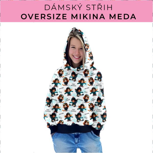 Dámský střih - mikina Meda