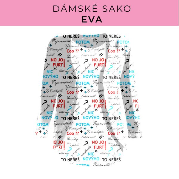 DÁMSKÝ střih - sako Eva
