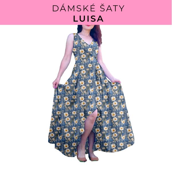 DÁMSKÝ střih - šaty Luisa