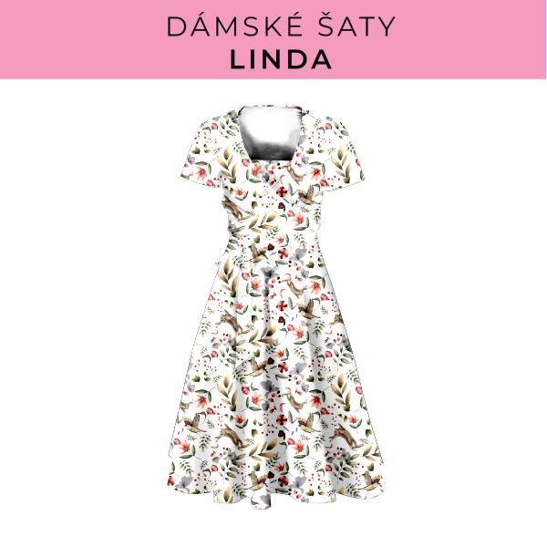 DÁMSKÝ střih - šaty Linda