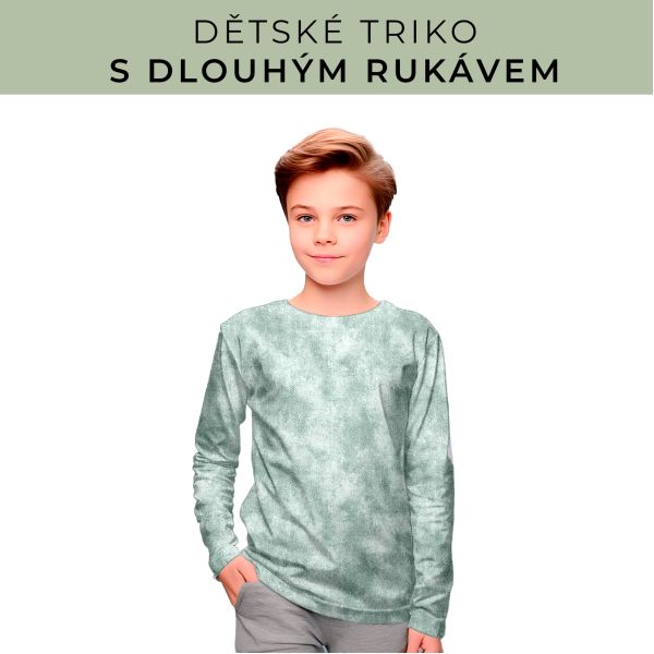 DĚTSKÝ střih - triko dlouhý rukáv