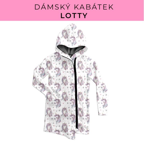 DÁMSKÝ střih - Kabátek Lotty