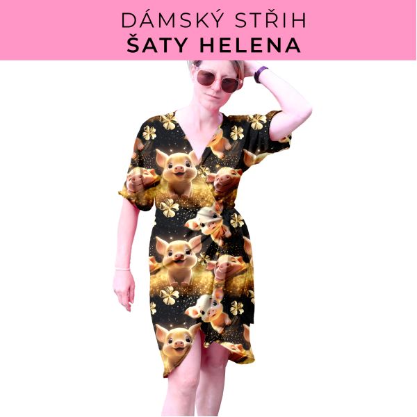Dámský střih na šaty  Helena
