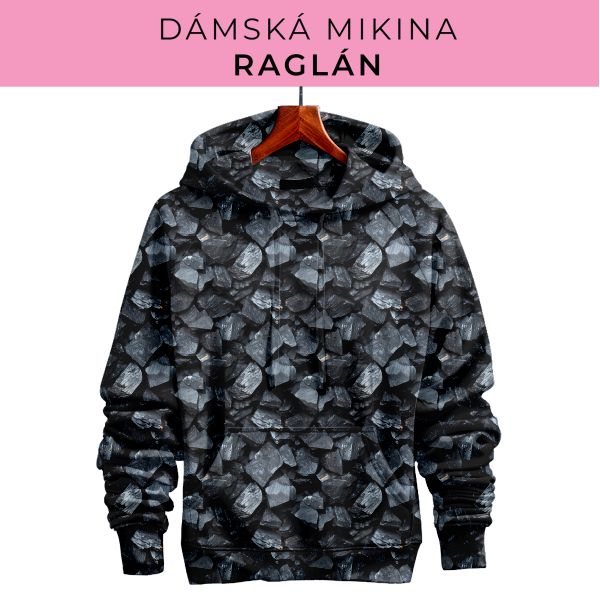 DÁMSKÝ střih - mikina raglán