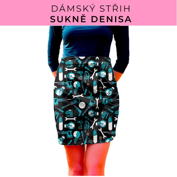 Dámský střih - Dámská sukně Denisa