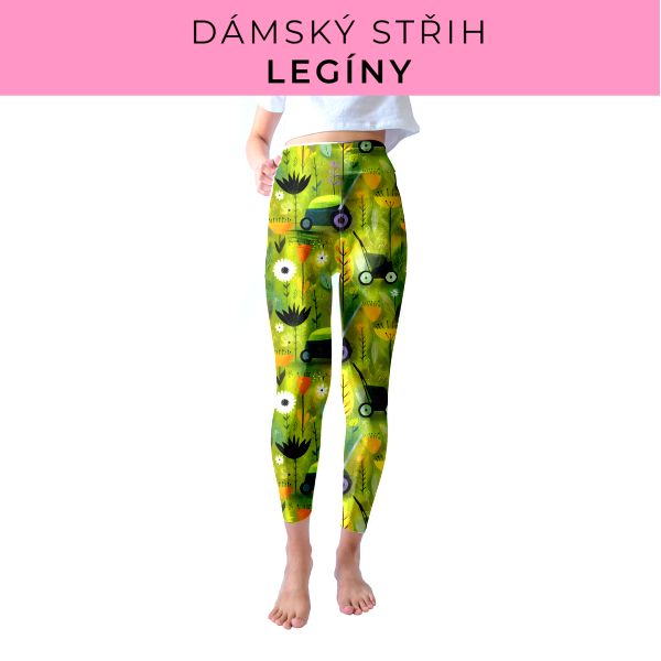 DÁMSKÝ střih - legíny SPORT - SLIM FIT