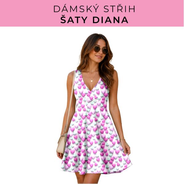 Dámský střih - šaty Diana