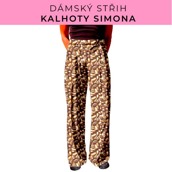 Dámský střih - kalhoty Simona