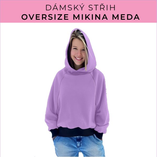 Dámský střih - mikina Meda